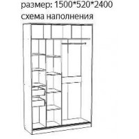 Шкаф-купе "Рогнеда"