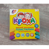 Пластилин 12 цветов