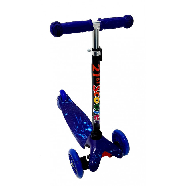 Самокат scooter mini(до 40 кг) АРТ.3254 синий космос