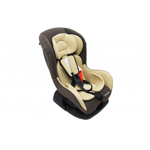 Автокресло Мишутка LB 303 F Бежевое+Коричневое