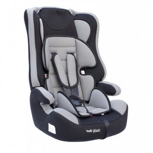 Автокресло 513 RF (Teddy Bear) черное+серое